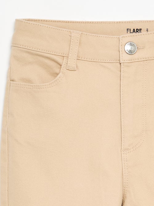 Twill Trousers - Comfortable Fit - Kiabi