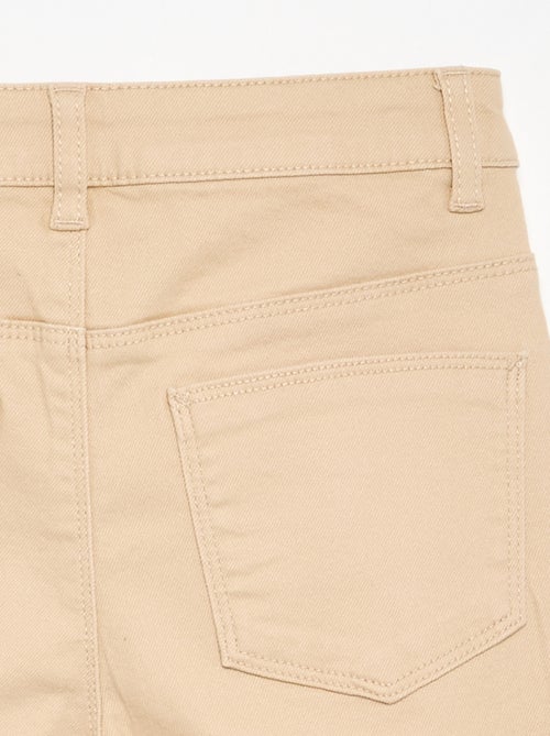 Twill Trousers - Comfortable Fit - Kiabi