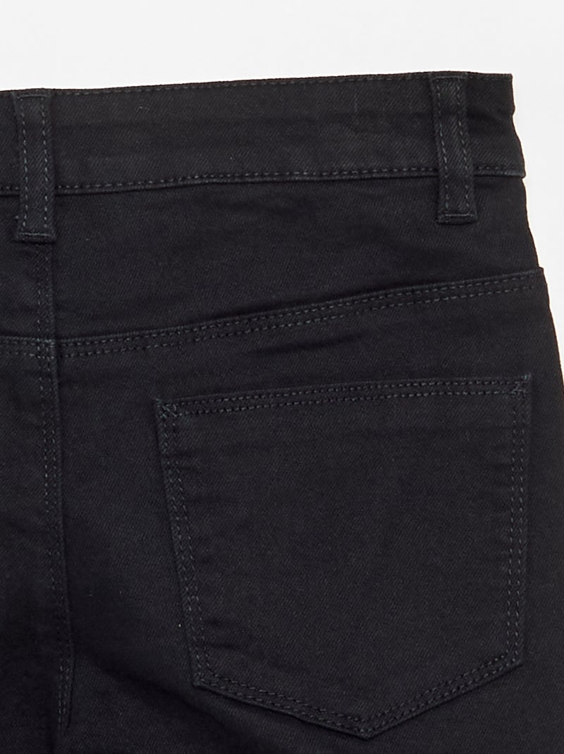 Twill Trousers - Comfortable Fit Black - Kiabi