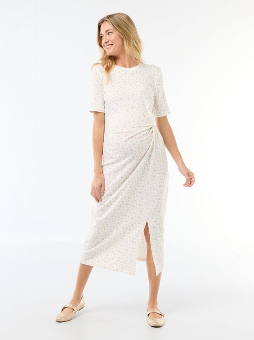 Twist Front Maternity Dress - Kiabi