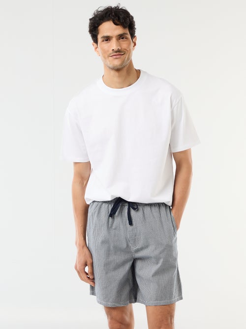Two-Pack Night Shorts with Pockets - Kiabi