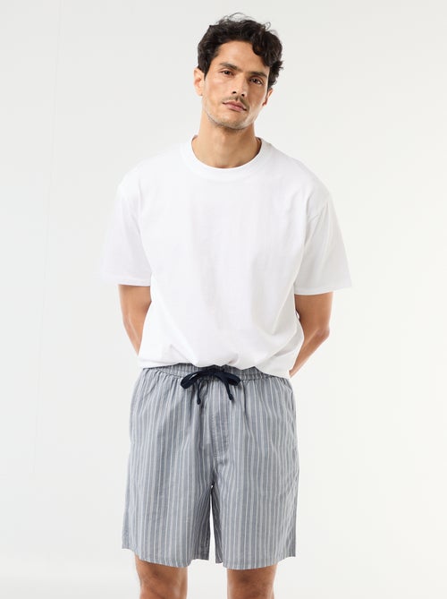 Two-Pack Night Shorts with Pockets - Kiabi