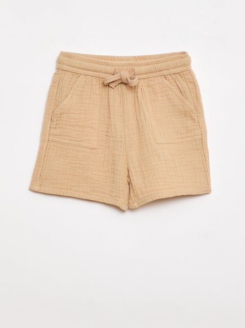 Two-piece shirt and shorts set - Kiabi