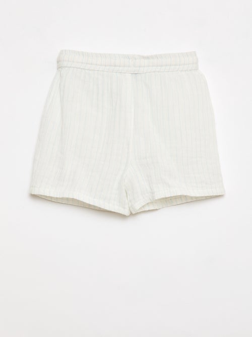 Two-piece shirt and shorts set - Kiabi