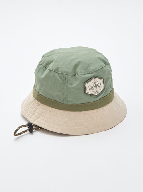 Two-tone camper style bucket hat - Kiabi