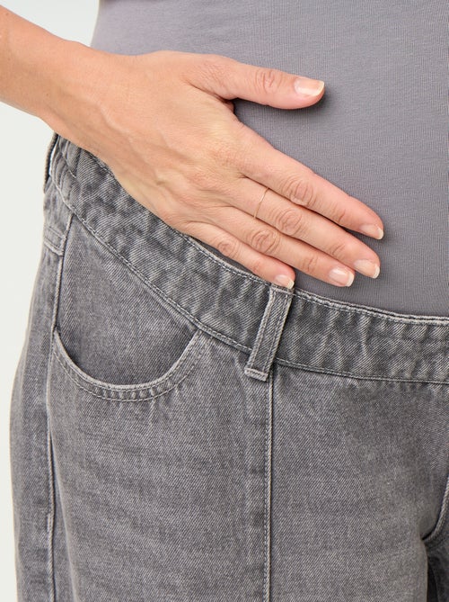 Umstands-Denimhose im Barrel-Schnitt - Kiabi