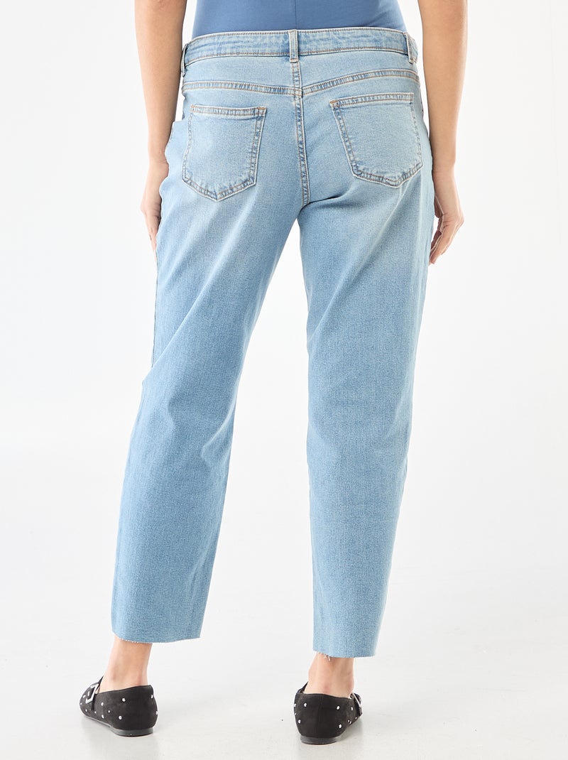Umstands-Mom-Jeans Blau - Kiabi
