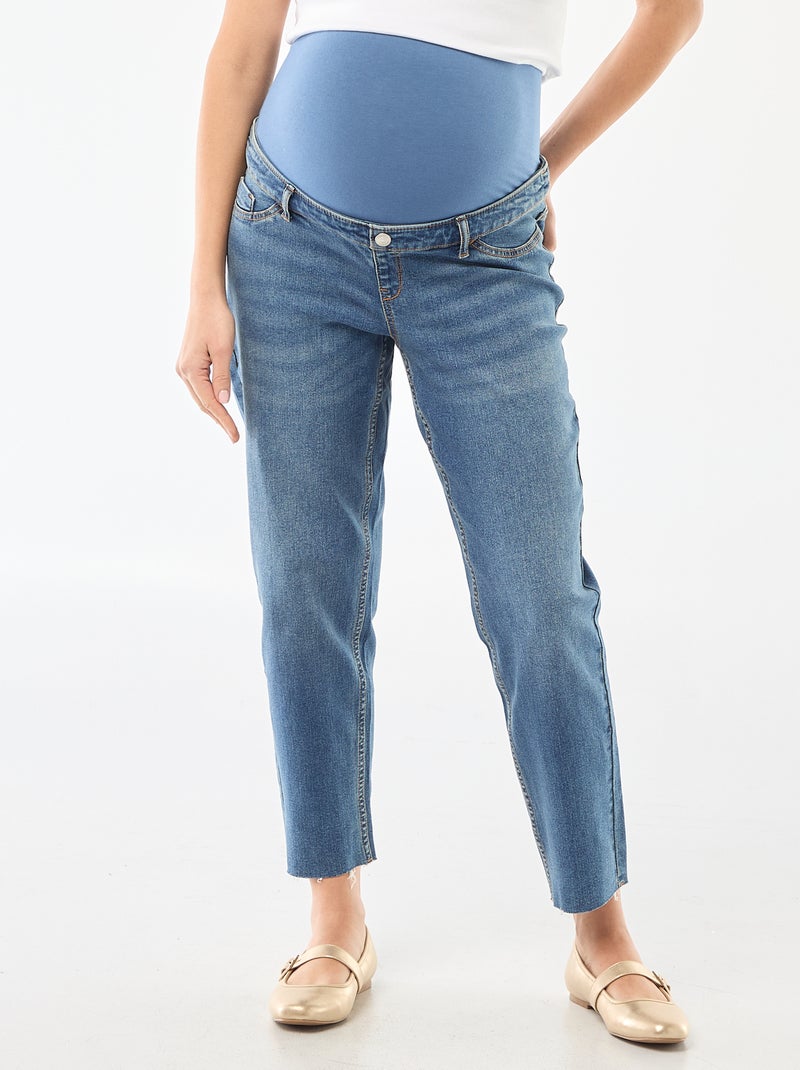 Umstands-Mom-Jeans Stein - Kiabi