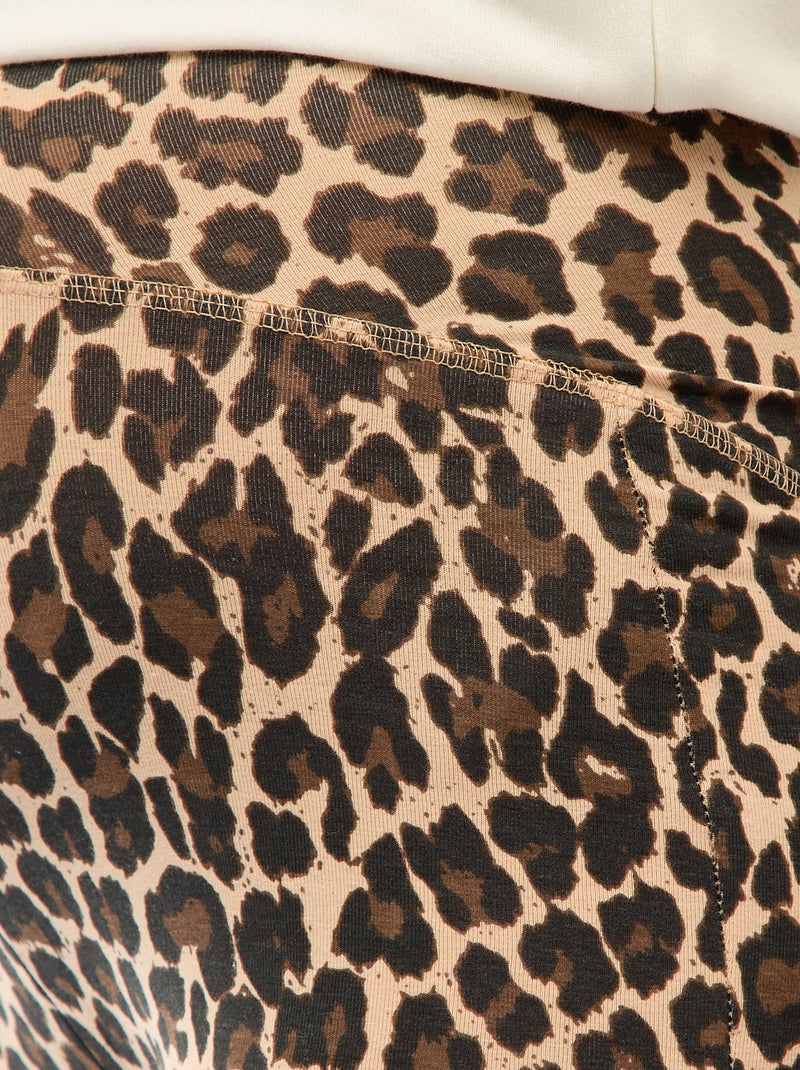 Umstands-Radlerhose Leopard - Kiabi