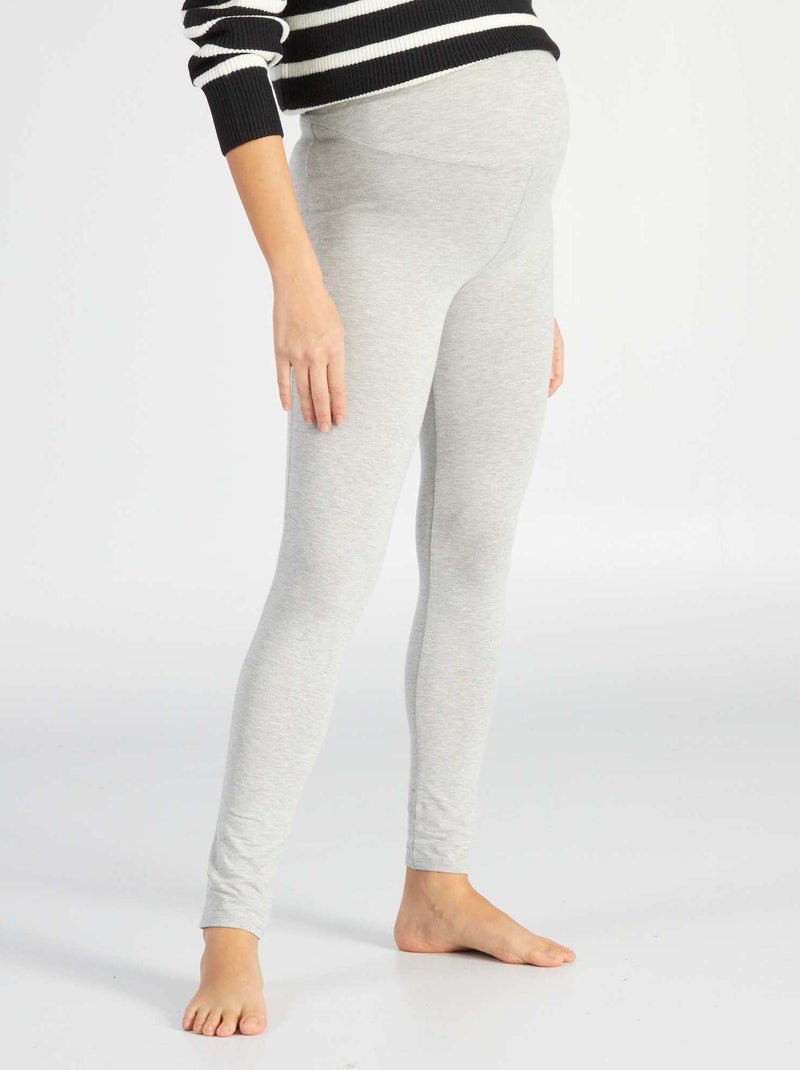 Umstandsleggings Grau - Kiabi