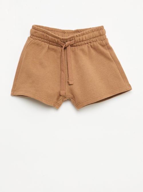 Unbrushed Fleece Shorts - Kiabi