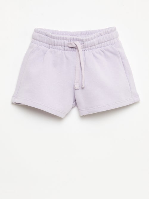 Unbrushed Fleece Shorts - Kiabi