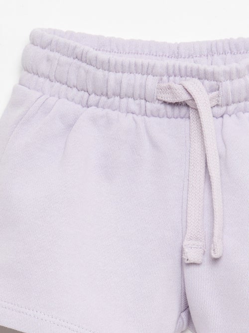 Unbrushed Fleece Shorts - Kiabi