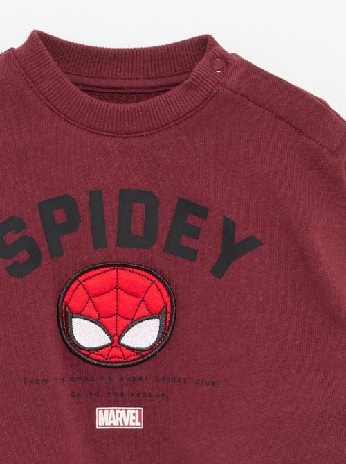 Uni-Langarm-Sweatshirt 'Marvel' - Kiabi