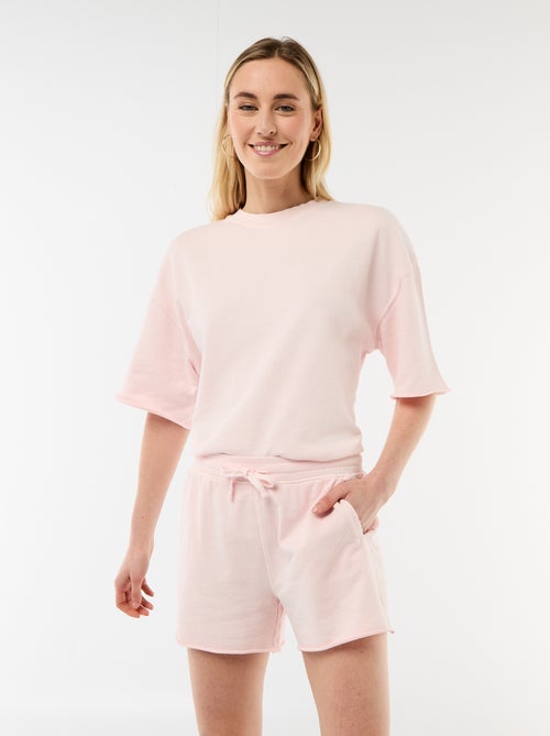 Uni-Short aus French Terry - Kiabi