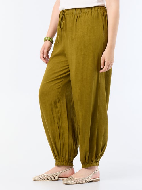 Unifarbene Ballonhose - Kiabi Unifarbene Ballonhose - Kiabi