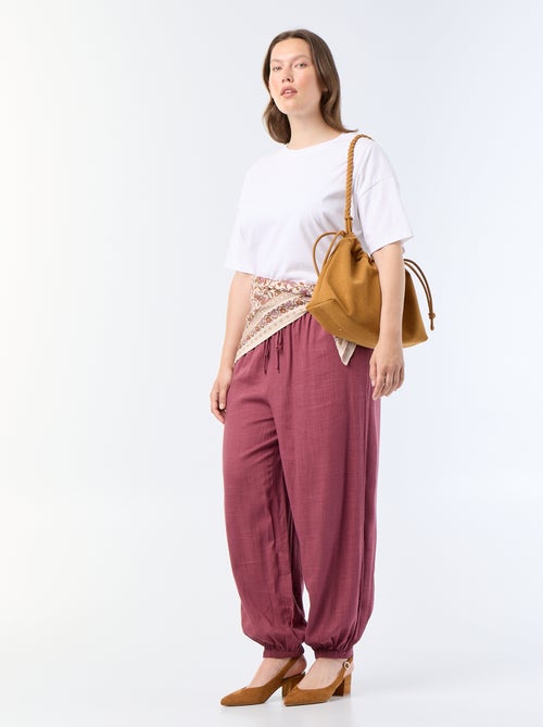 Unifarbene Ballonhose - Kiabi Unifarbene Ballonhose - Kiabi