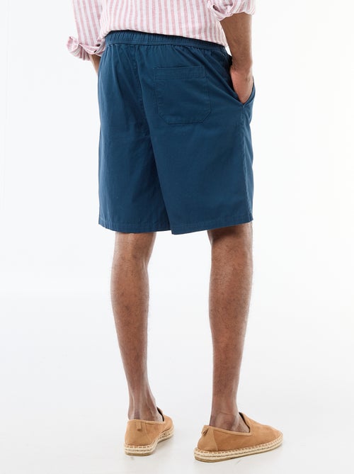 Unifarbene Chino-Shorts - Kiabi
