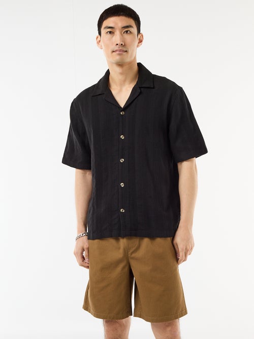 Unifarbene Chino-Shorts - Kiabi