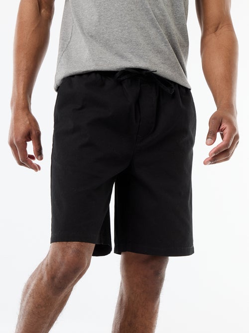 Unifarbene Chino-Shorts - Kiabi