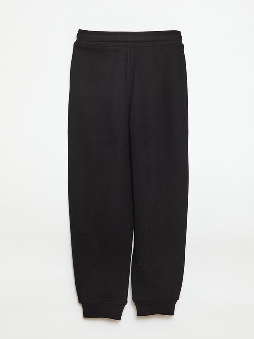 Unifarbene Jogginghose aus leichtem Fleece - Kiabi