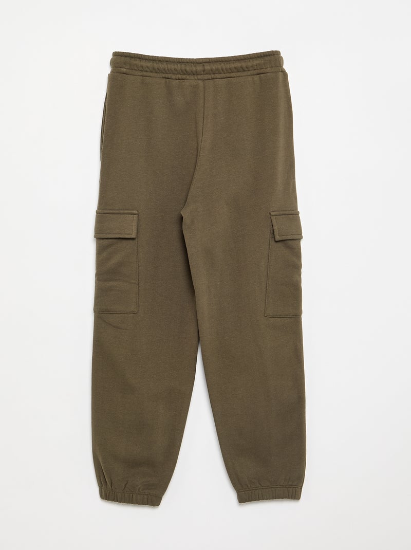 Unifarbene Jogginghose Khaki - Kiabi