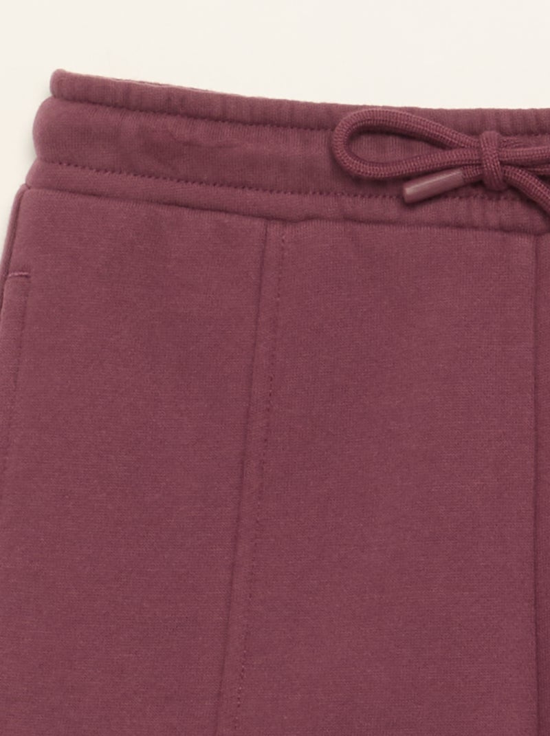 Unifarbene Jogginghose Lila - Kiabi