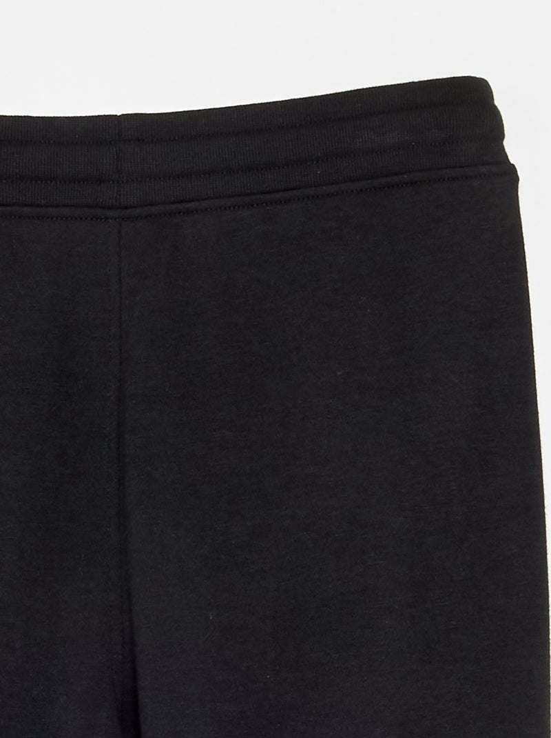 Unifarbene Jogginghose Noir - Kiabi