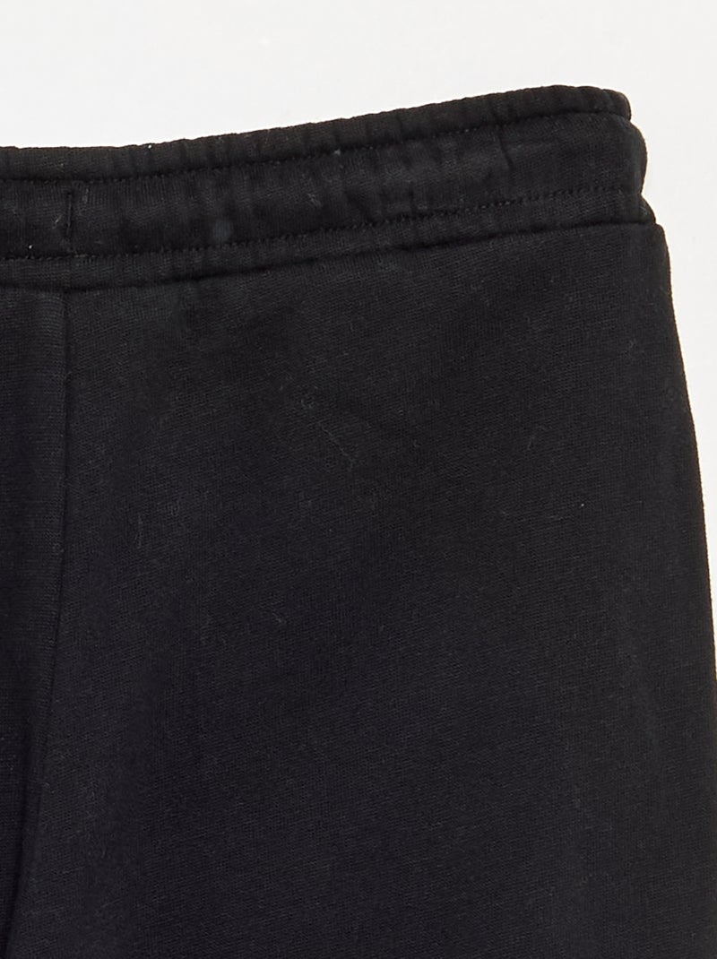 Unifarbene Jogginghose Schwarz - Kiabi