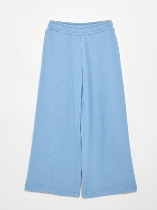 Unifarbene Wide-Leg-Hose - Kiabi