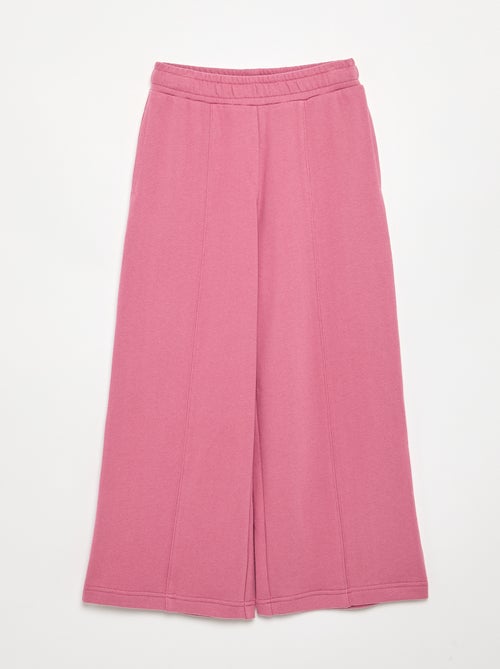 Unifarbene Wide-Leg-Hose - Kiabi