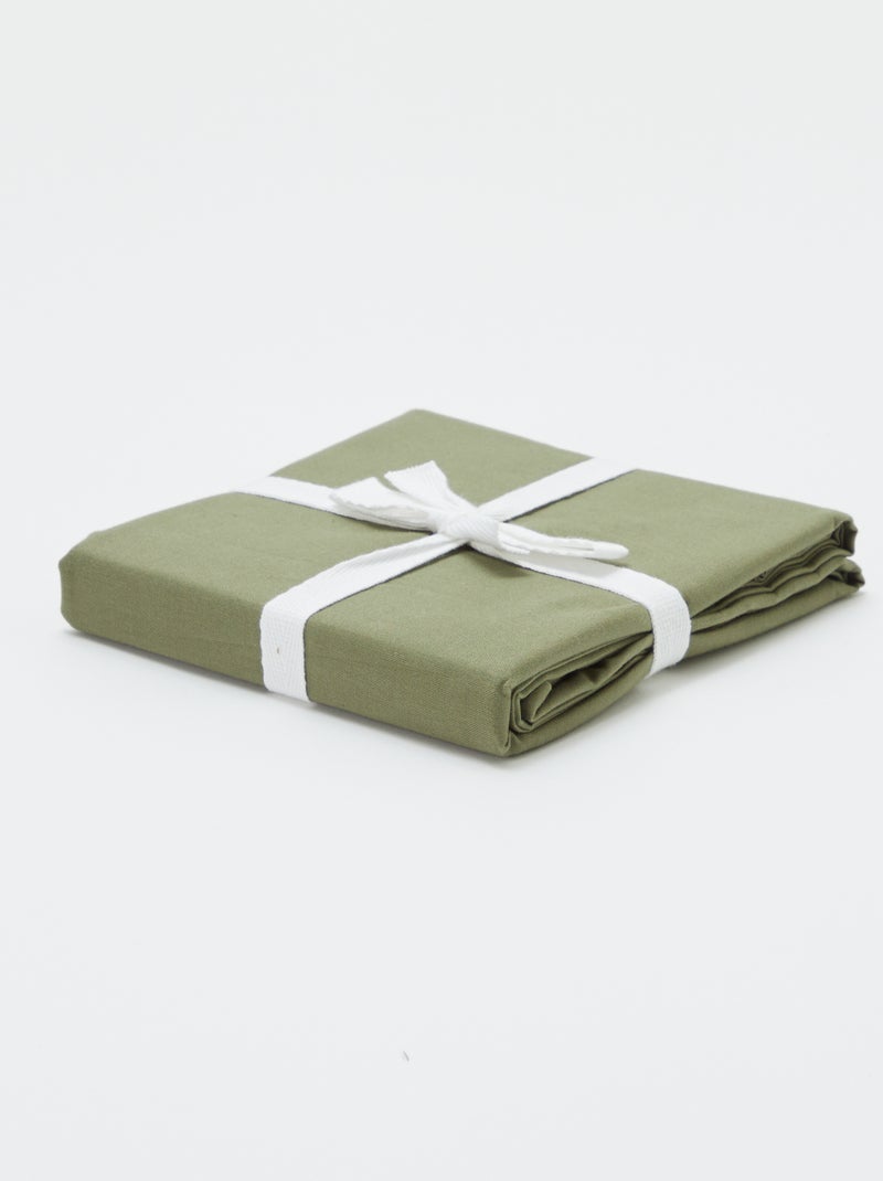 Unifarbener Kissenbezug 63 x 63 cm - Kiabi Home Vert - Kiabi