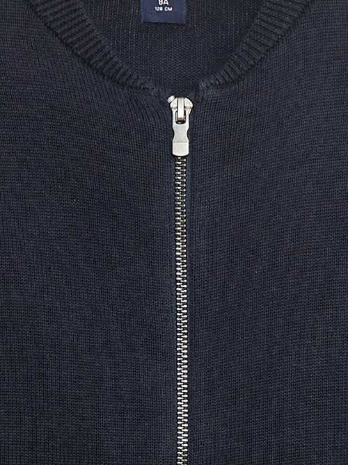 Unifarbenes Baumwoll-Gilet - Kiabi