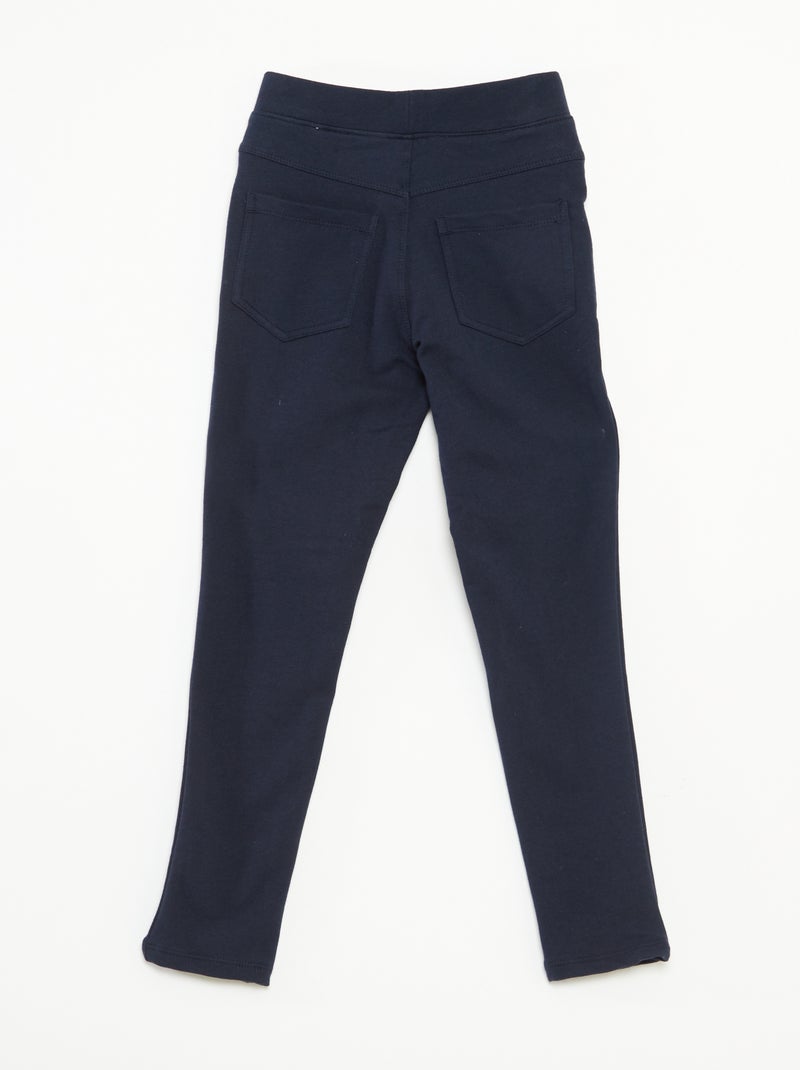 Unifarbenes Legging Blau - Kiabi