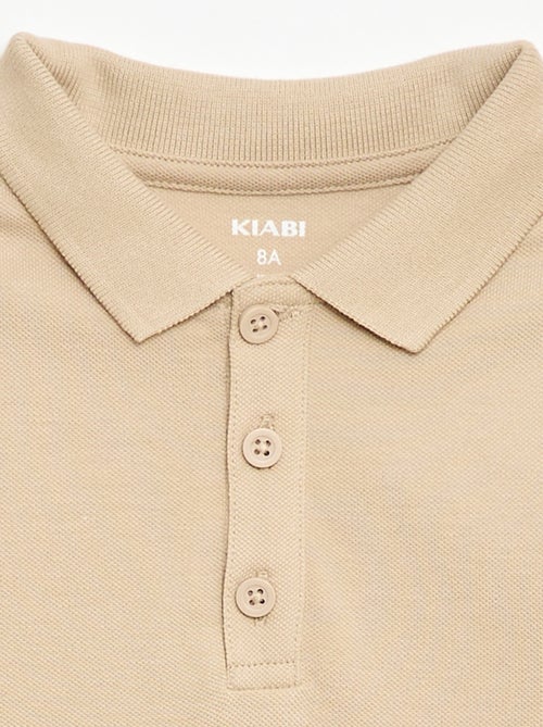 Unifarbenes Polohemd aus Piqué - Kiabi Unifarbenes Polohemd aus Piqué - Kiabi