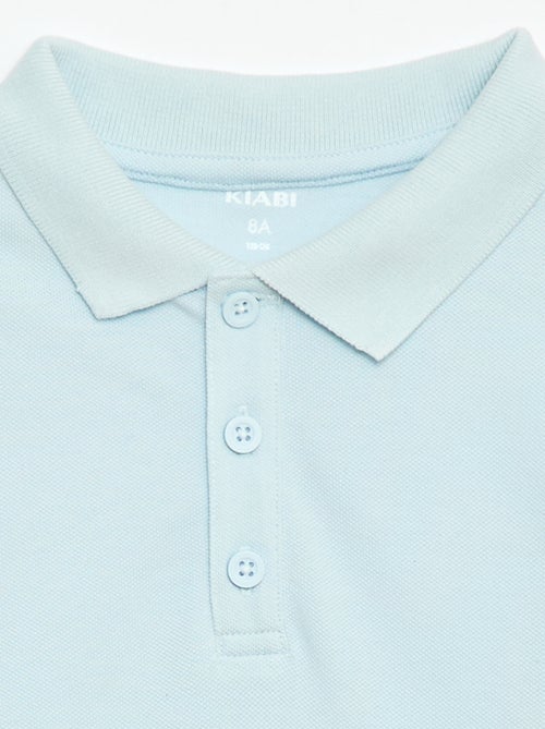 Unifarbenes Polohemd aus Piqué - Kiabi Unifarbenes Polohemd aus Piqué - Kiabi