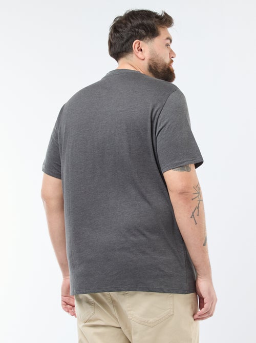 Unifarbenes T-Shirt aus Jersey - Kiabi