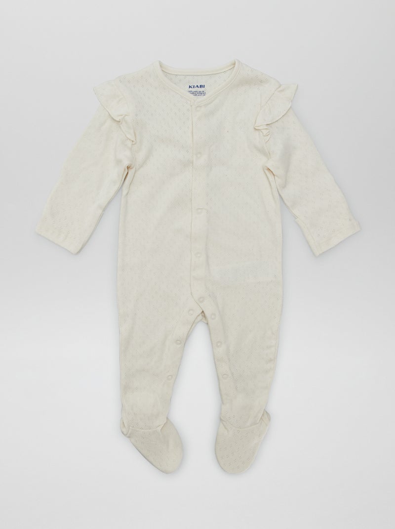 Unisex "New Born in the Family" Gift Box - 6 pieces BEIGE - Kiabi