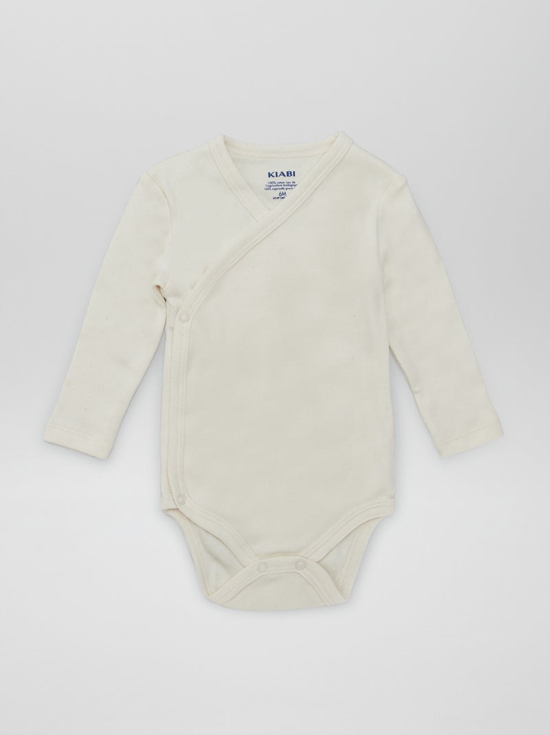 Unisex "New Born in the Family" Gift Box - 6 pieces BEIGE - Kiabi