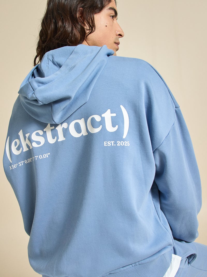 Unisex Sports Sweatshirt - (ekstract) Blue - Kiabi