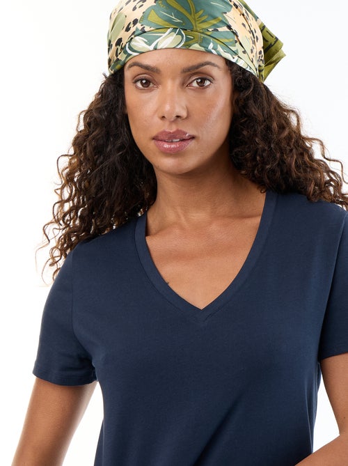V-Ausschnitt T-Shirt - Kiabi