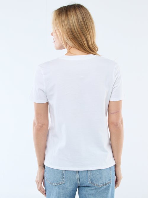 V-Ausschnitt T-Shirt - Kiabi