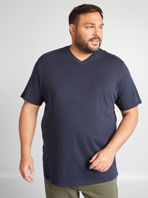 V-neck jersey T-shirt - Kiabi
