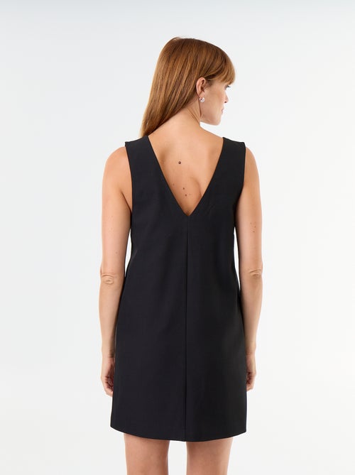 V-Neck Pinafore Dress - Kiabi