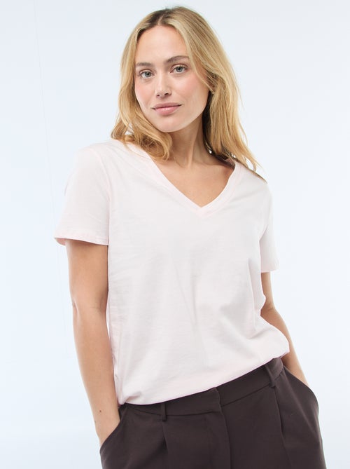 V-neck T-shirt - Kiabi