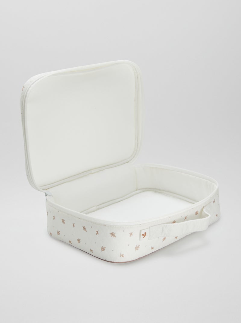 Valisette de naissance Beige - Kiabi
