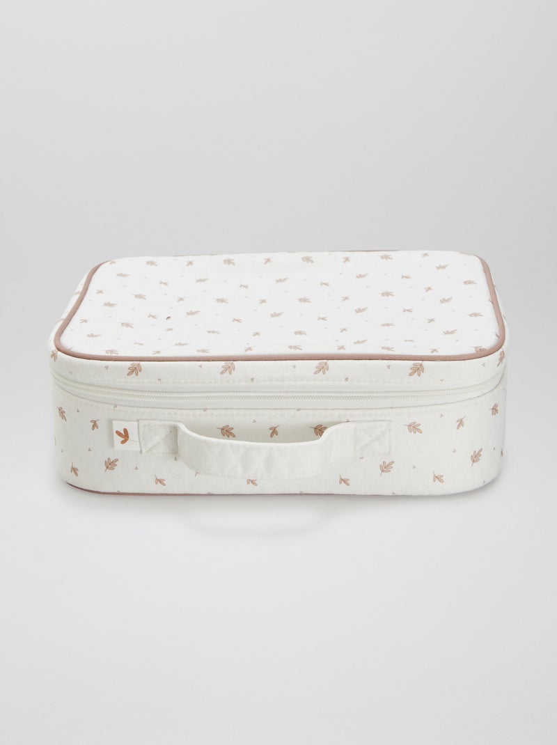 Valisette de naissance Beige - Kiabi