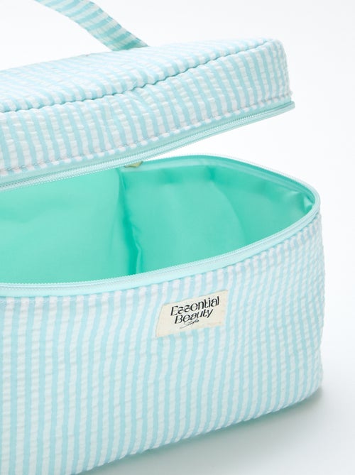 Vanity à motifs avec poignée de portage - Kiabi