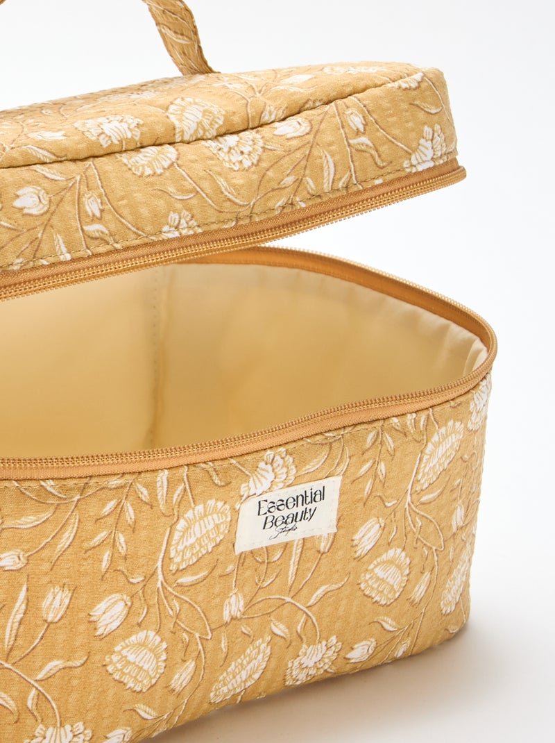 Vanity à motifs Jaune - Kiabi