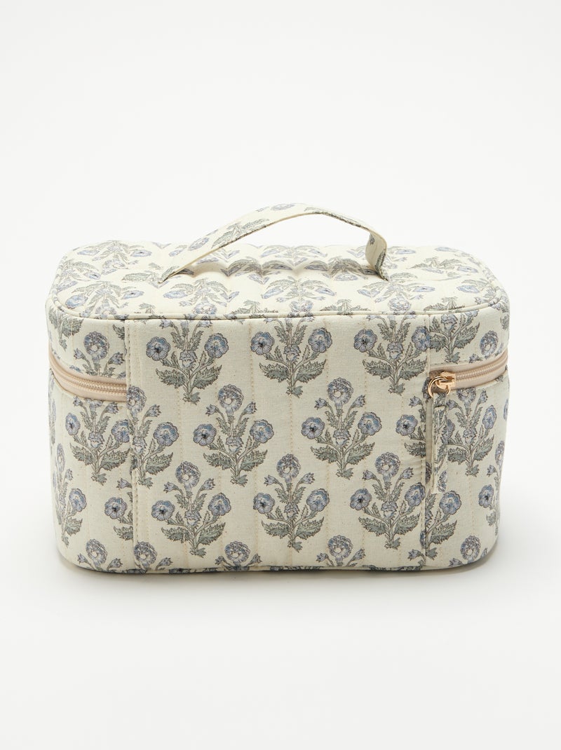 Vanity-Bag Bleu - Kiabi